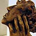 SCULTURA: Grès e bitume di Giudea h. cm. 40